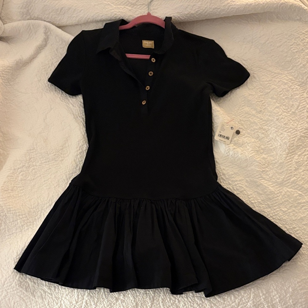 NWT Free People FREE-EST Collared Mini dress